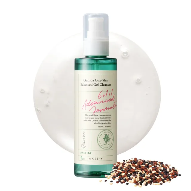 AXIS-Y Quinoa One-Step Balanced Gel Cleanser (180ml)