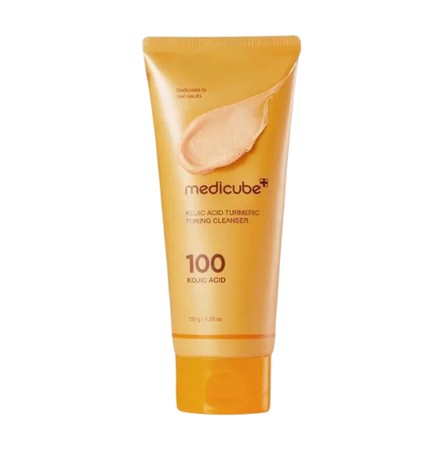Medicube Kojic Acid Turmeric Toning Cleanser (120g)