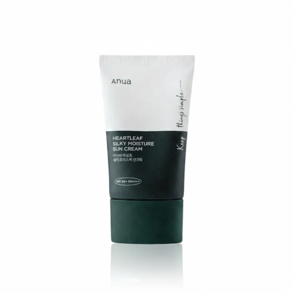 ANUA Heartleaf Silky Moisture Sunscreen 50ml