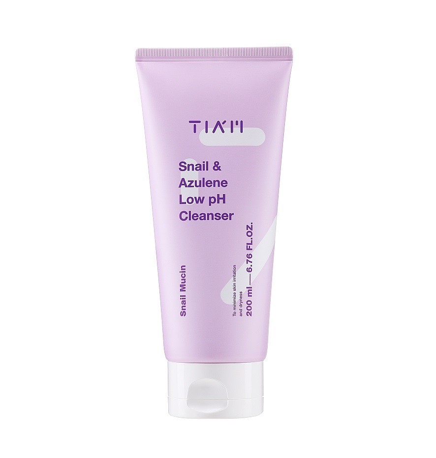 TIAM Snail & Azulene Low pH Cleanser (200ml)