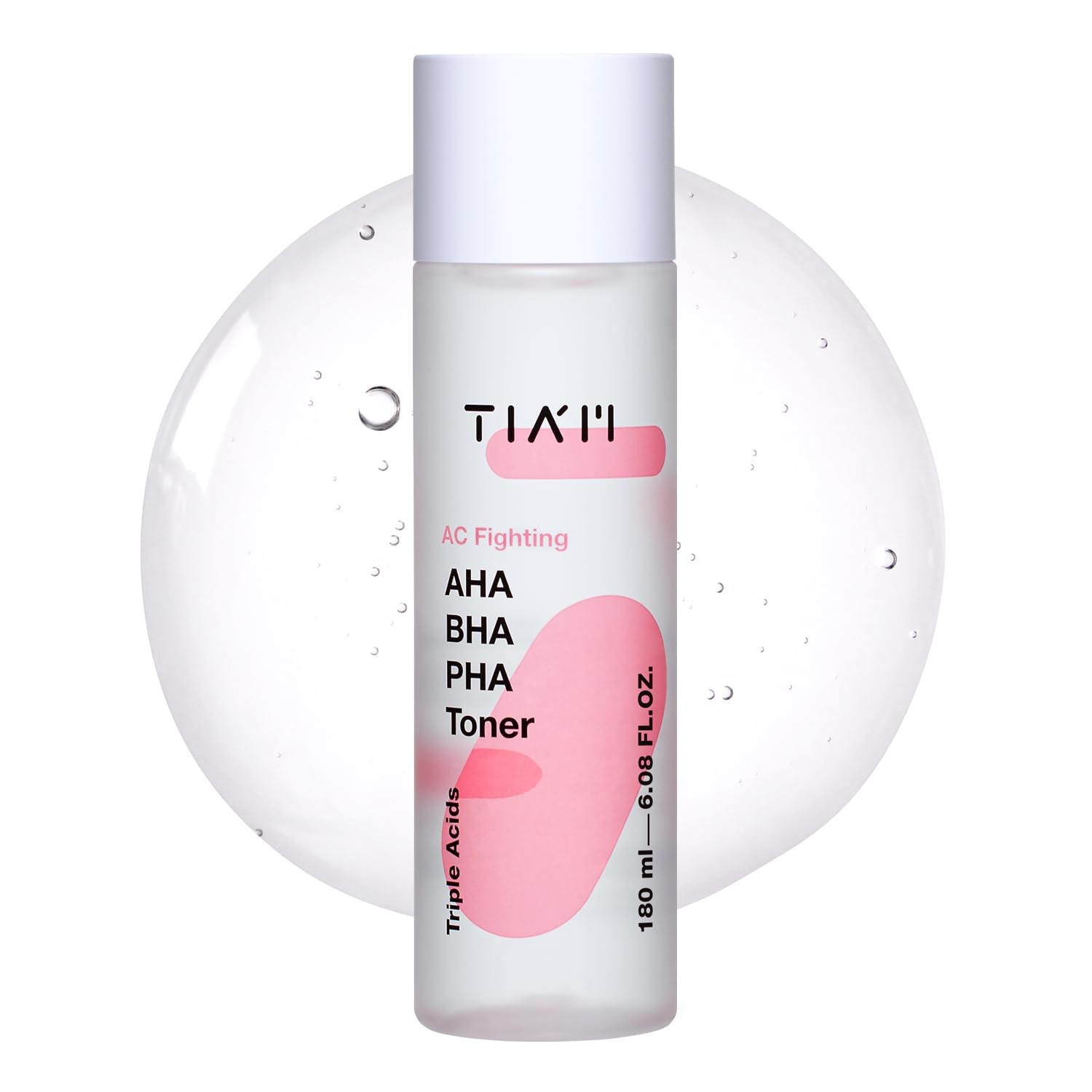 TIAM AC Fighting AHA BHA PHA Toner (180ml)
