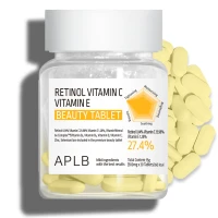 APLB Retinol Vitamin C Vitamin E Beauty Tablet 500mg x 30 Tablets